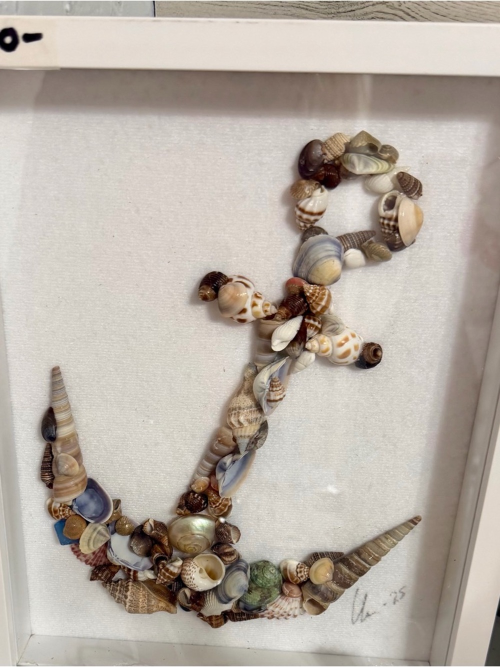 Seashell Anchor wall Art…